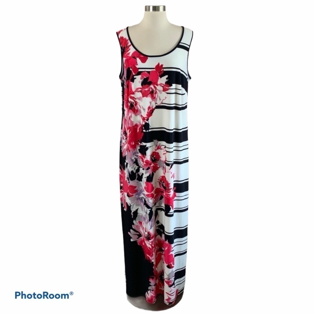 Catherines Maxi Floral Dress Size 0x